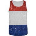 thumbnail image 1 of Distressed Netherlands Flag All Over Mens Tank Top Multi LG, 1 of 2