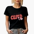thumbnail image 1 of Distressed Not Today Cupid, Anti Valentine's Day Gift, Black T-Shirt, Large, 1 of 5