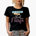 thumbnail image 1 of Distressed Oh Honey, I Am That Nurse, Nurses Week Merch Gift, Black T-Shirt, XL, 1 of 5