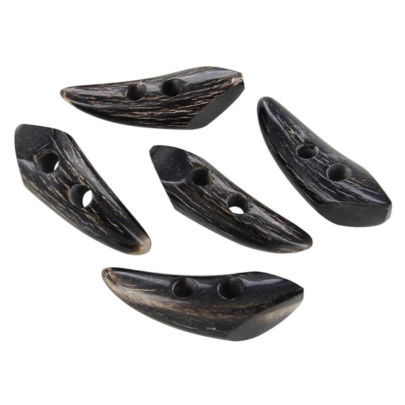 Armory Replicas Distressed Period Fashion All Natural Horn Toggle Set
