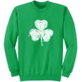 thumbnail image 1 of Distressed Shamrock Sweatshirt, 1 of 4