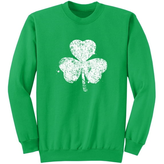 Distressed Shamrock Sweatshirt