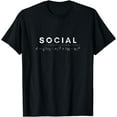 thumbnail image 1 of Distressed Social Distance Formula Mathematical Equation T-Shirt, 1 of 4