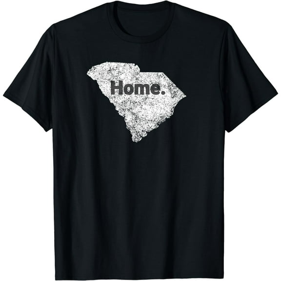 Distressed South Carolina Home T-Shirt