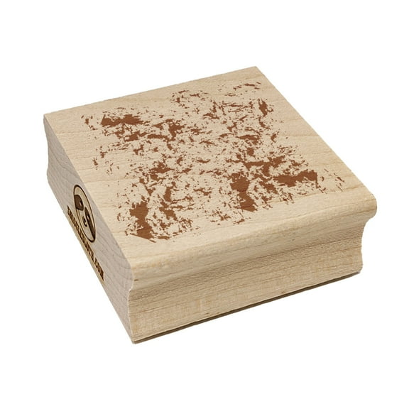 Distressed Splatter Background Square Rubber Stamp Stamping Scrapbooking Crafting - Small 1.25in