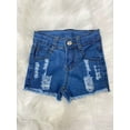 thumbnail image 1 of Distressed Stretch Denim, 1 of 3