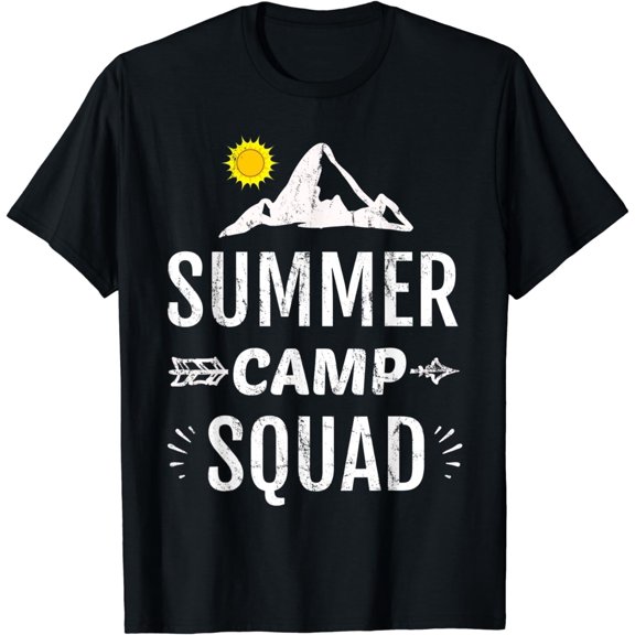 Distressed Summer Camp Squad T-Shirt