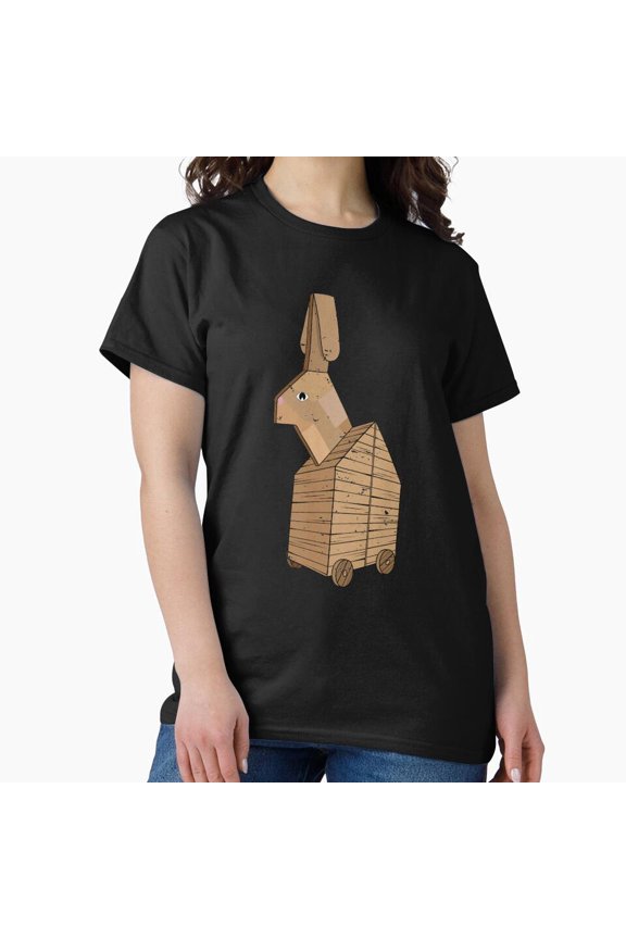 Distressed Trojan Rabbit H3432, Premium Unisex Tee – Extended Sizes Up to 5XL