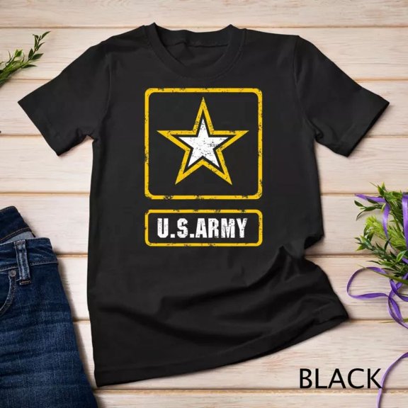 Distressed U.S.Army Logo Vintage Us Military Men Women Unisex S-5XL T-Shirt
