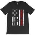 thumbnail image 1 of Distressed USA American Flag Baseball Papaw Father's Day, Sports G22182 Unisex T-Shirt, Up to Size 5XL, 1 of 2