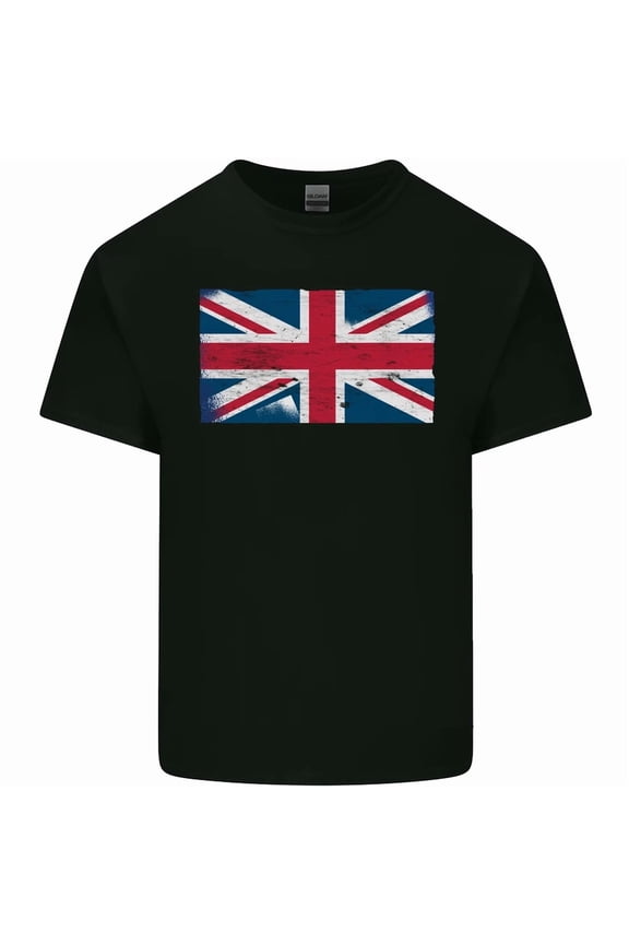 Distressed Union Jack Flag Great Britain Patriotic United Kingdom Tee,for unisex up to 5XL