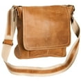 thumbnail image 1 of Distressed Vertical Simple Messenger, 1 of 2
