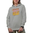 thumbnail image 1 of Distressed Walk by Faith Not by Sight - Retro Wavy Text Art Merch Gift, Heather Grey Hooded Sweatshirt or Hoodie, Medium, 1 of 5