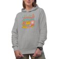 thumbnail image 1 of Distressed Way Maker Miracle Worker - Retro Wavy Christian Text Art Merch Gift, Heather Grey Hooded Sweatshirt or Hoodie, 3XL, 1 of 5
