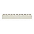 thumbnail image 1 of Distressed White 11 Hole Sugar Mold Candle Holder, 1 of 2