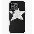 thumbnail image 1 of Distressed White Star Grunge GA941 Phone Case for iPhone 11 to 17 Pro Max, 1 of 2