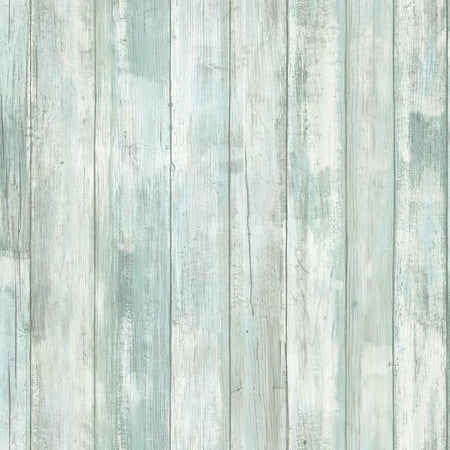 Distressed Wood Peel and Stick Wallpaper