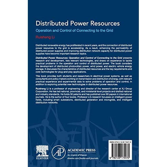 Pre-Owned Distributed Power Resources: Operation and Control of Connecting to the Grid, (Paperback)