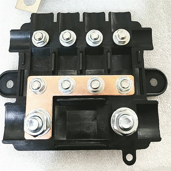 Distribution Block 5 Pole Bus Bar Fuse Holder With Fuses