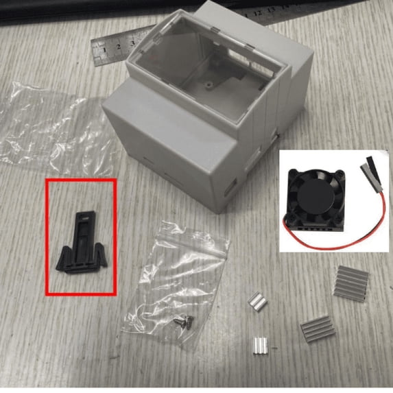 Distribution Box Electrical Box Mount Protection Pi3B 4B Din Rail For Raspberry