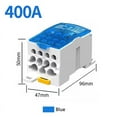 thumbnail image 1 of Distribution Box One In Several Out Power Electrical Connector Junction Din Rail Terminal Block UKK80A/125A/160A/, 1 of 5