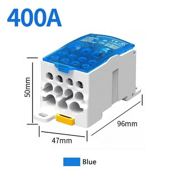 Distribution Box One In Several Out Power Electrical Connector Junction Din Rail Terminal Block UKK80A/125A/160A/
