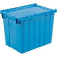 thumbnail image 1 of Global Industrial Plastic Attached Lid Shipping & Storage Container 21-7/8x15-1/, 1 of 6
