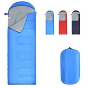 Croosse Sleeping Bag for Kids Adult - Waterproof Backpacking Sleeping Bag for Camping-2.8lb-Blue