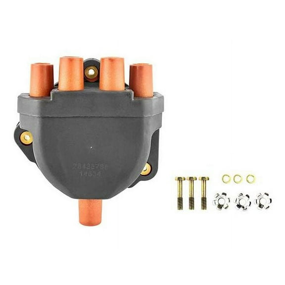 Distributor Cap - Compatible with 1985 - 1992 Volvo 740 2.3L 4-Cylinder 1986 1987 1988 1989 1990 1991