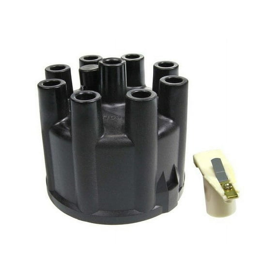 Distributor Cap and Rotor Kit - Compatible with 1981 - 1989 Dodge D250 1982 1983 1984 1985 1986 1987 1988