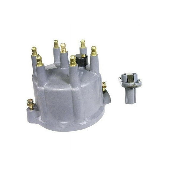 Distributor Cap and Rotor Kit - Compatible with 1984 - 1996 Ford F-150 4.9L 6-Cylinder 1985 1986 1987 1988 1989 1990 1991 1992 1993 1994 1995