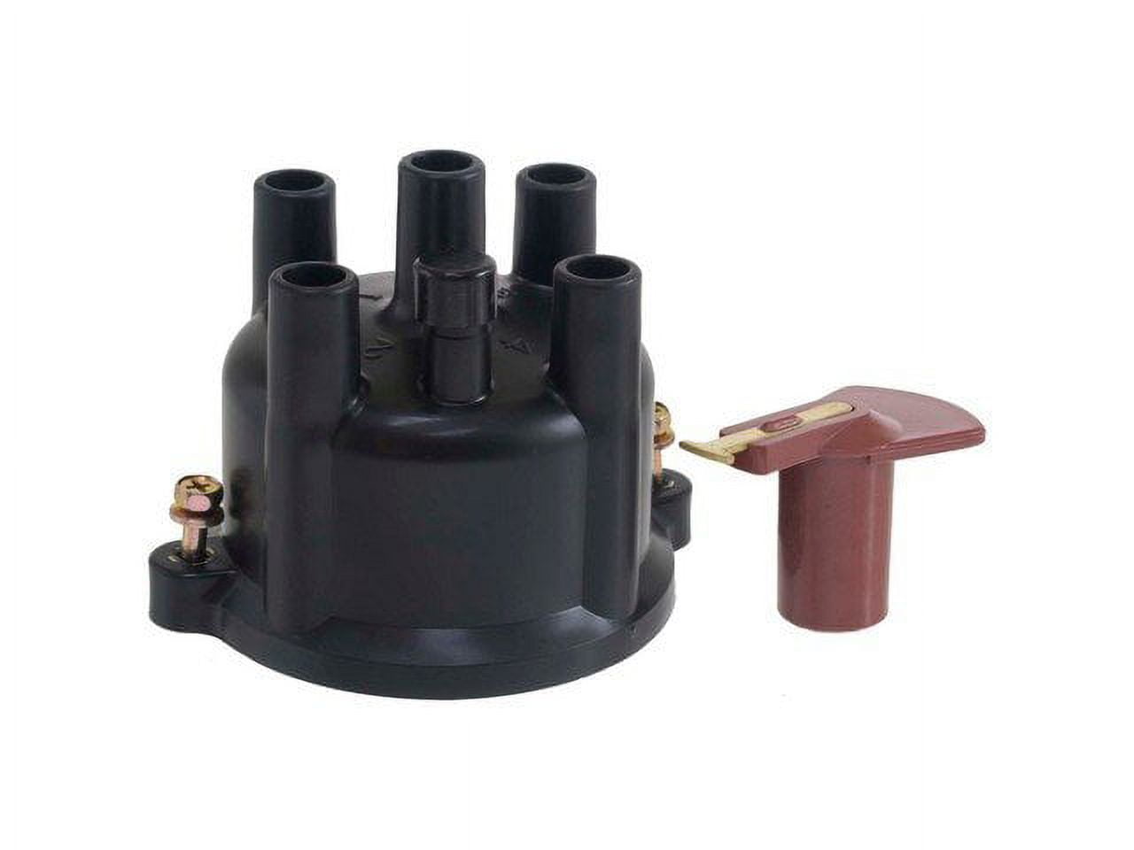 Distributor Cap and Rotor Kit - Compatible with 1985 - 1993 Toyota Pickup 1986 1987 1988 1989 1990 1991 1992