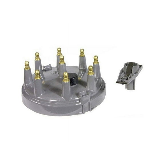 Distributor Cap and Rotor Kit - Compatible with 1985 - 1996 Ford F-250 1986 1987 1988 1989 1990 1991 1992 1993 1994 1995