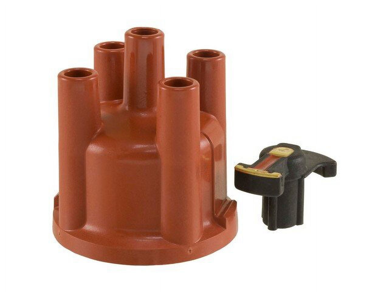 Distributor Cap and Rotor Kit - Compatible with 1986 - 1991 Volkswagen Vanagon 2.1L H4 1987 1988 1989 1990