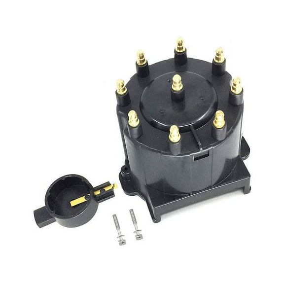 Distributor Cap and Rotor Kit - Compatible with 1988 - 1995 Chevy K1500 5.0L 5.7L V8 (with External Coil) 1989 1990 1991 1992 1993 1994