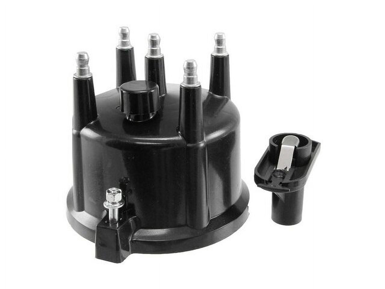 Distributor Cap and Rotor Kit - Compatible with 1994 - 1995, 1997 - 2002 Jeep Wrangler 2.5L 4-Cylinder 1998 1999 2000 2001