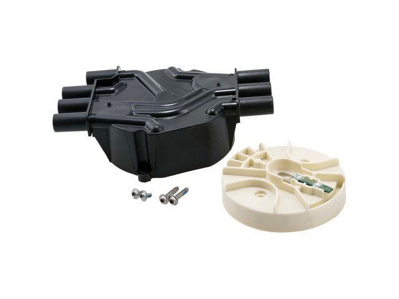 Distributor Cap and Rotor Kit - Compatible with 1995 - 2004 Chevy S10 4.3L V6 1996 1997 1998 1999 2000 2001 2002 2003