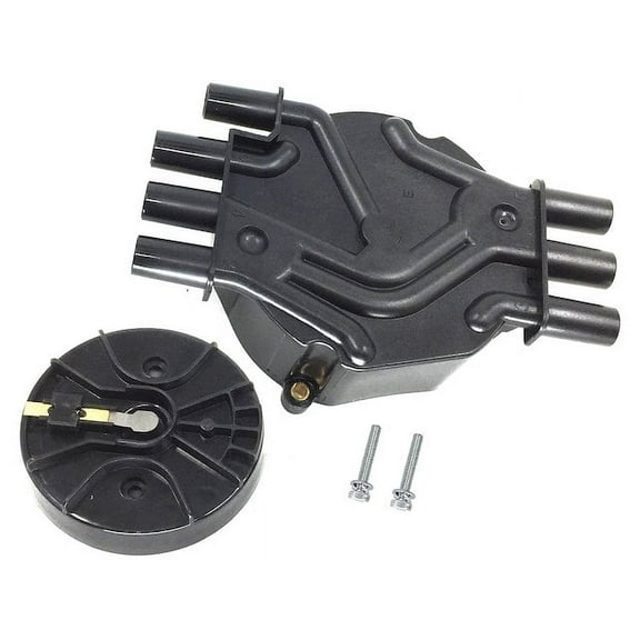 Distributor Cap and Rotor Kit - Compatible with 1995 - 2004 GMC Sonoma 4.3L V6 1996 1997 1998 1999 2000 2001 2002 2003