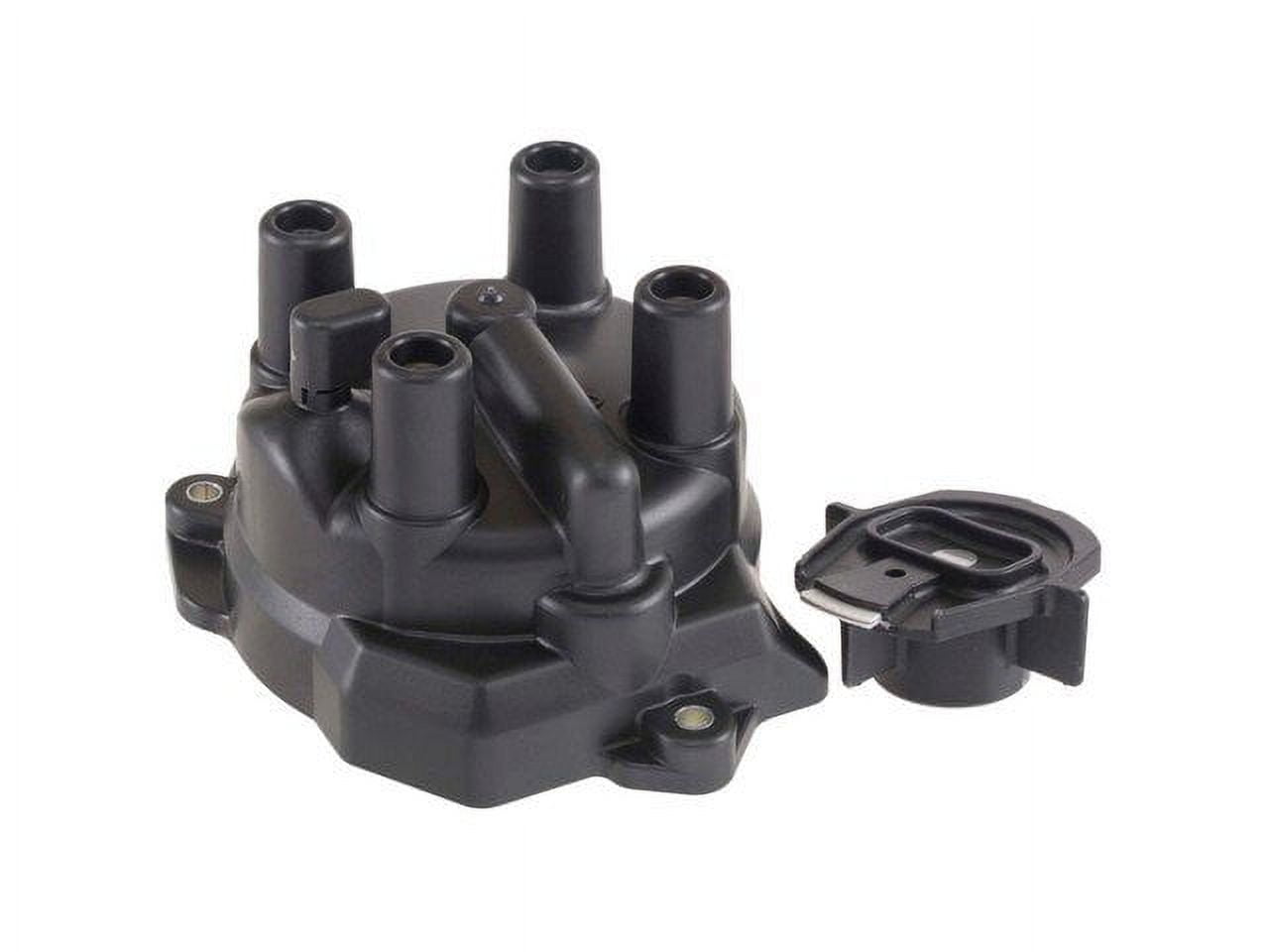 Distributor Cap and Rotor Kit - Compatible with 1996 - 1997 Nissan Pickup 2.4L 4-Cylinder