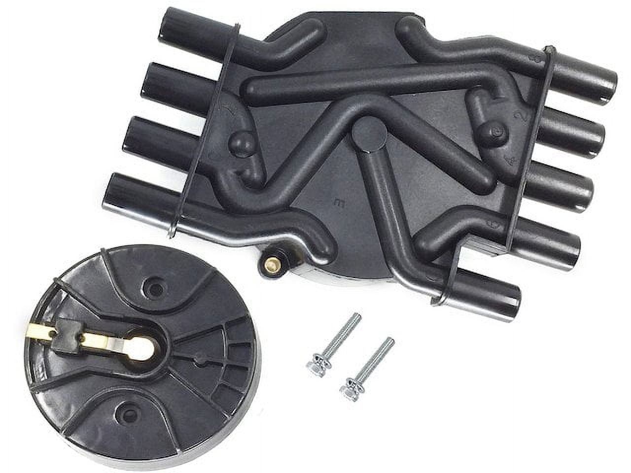 Distributor Cap and Rotor Kit - Compatible with 1996 - 2000 GMC Yukon Denali 5.7L V8 VIN R 1997 1998 1999