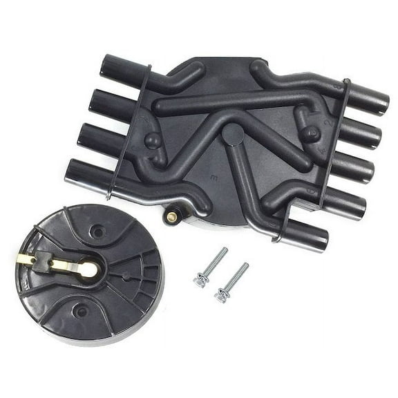 Distributor Cap and Rotor Kit - Compatible with 1996 - 2000 GMC Yukon Denali 5.7L V8 VIN R 1997 1998 1999