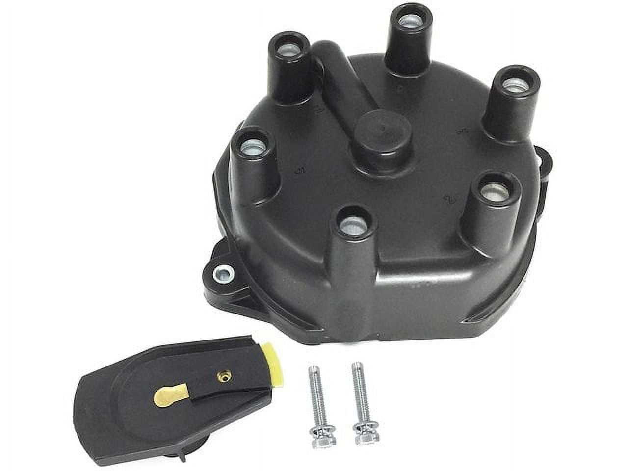 Distributor Cap and Rotor Kit - Compatible with 1996 - 2000 Nissan Pathfinder 3.3L V6 1997 1998 1999