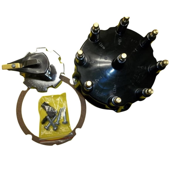 Distributor Cap and Rotor Kit for Mercruiser 5.0, 5.7, 7.4, 8.2 V8 Engines with Thunderbolt I IV Ignition System by FASWORX