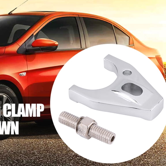 Distributor Clamp Hold Down Billet Aluminum Distributor Clamp Hold Down, V8 V6 Repalcement for HEI Electronic, Distributor Clamp