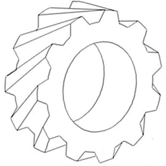 Distributor Drive Gear fits Ford 2N 8N 9N 7RA6255