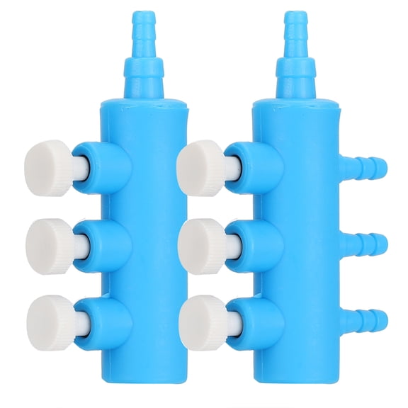 Distributor Fish Tank Air Splitter, Air Splitter Beautiful Air Pipe Easy To Operate Oxygen Pump Adapter, For Aquarium