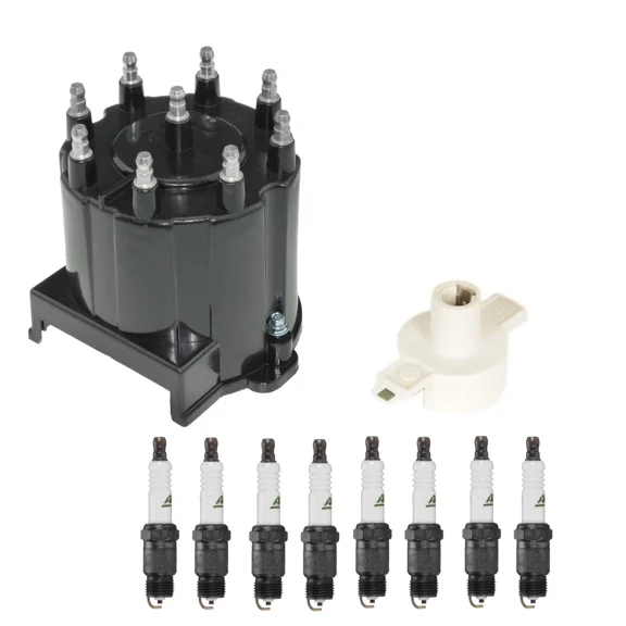 Distributor Rotor Cap & Spark Plugs Kit ACDelco for Chevy Camaro Firebird 5.7 V8