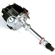 Distributor w/Cap & Rotor for Chevy GMC C10 C35 SBC 350 BBC 454 Hei 65k Coil 7500RPM 5.7L V8