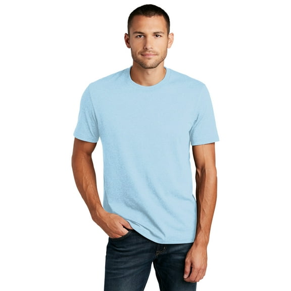 District ® Re-Tee  DT8000 - Crystal Blue Size 3XL