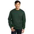 thumbnail image 1 of District ® V.I.T.  Fleece Crew DT6104 - Forest Green Size XL, 1 of 4